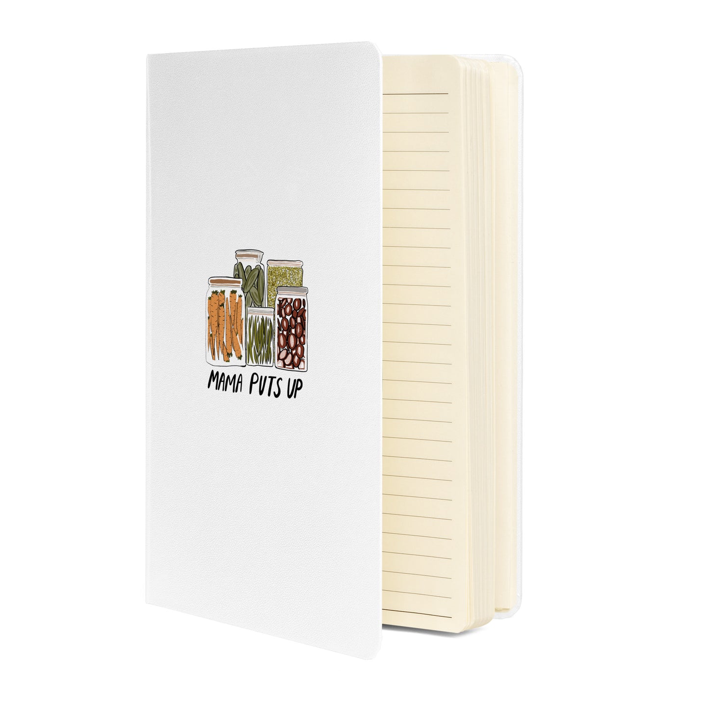 Mama Puts Up Hardcover bound notebook