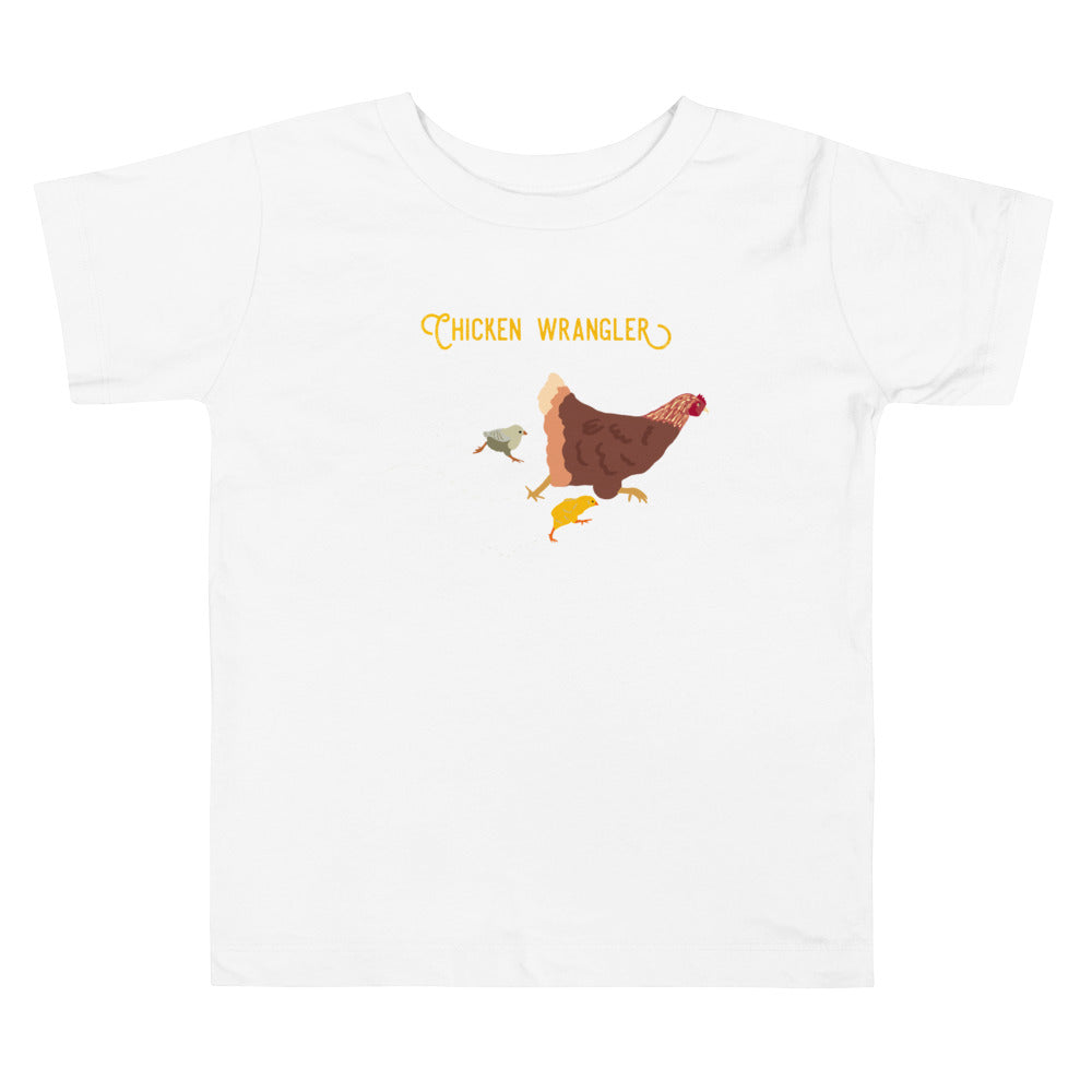 Chicken Wrangler Toddler Tee