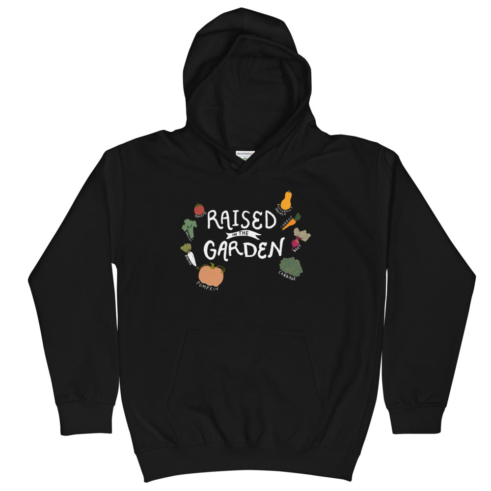 Raised in the Garden Hoodie Kids