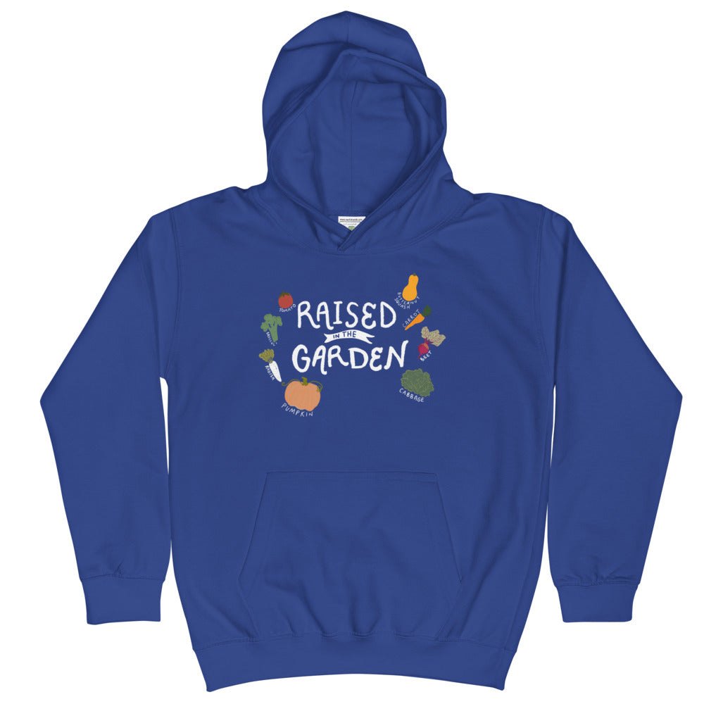 Raised in the Garden Hoodie Kids