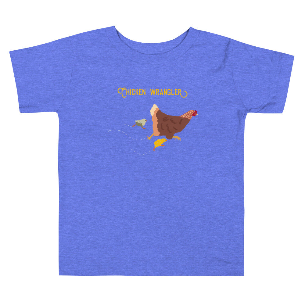 Chicken Wrangler Toddler Tee