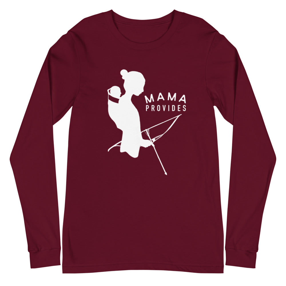 Mama Provides Bow Hunter Long Sleeve Tee