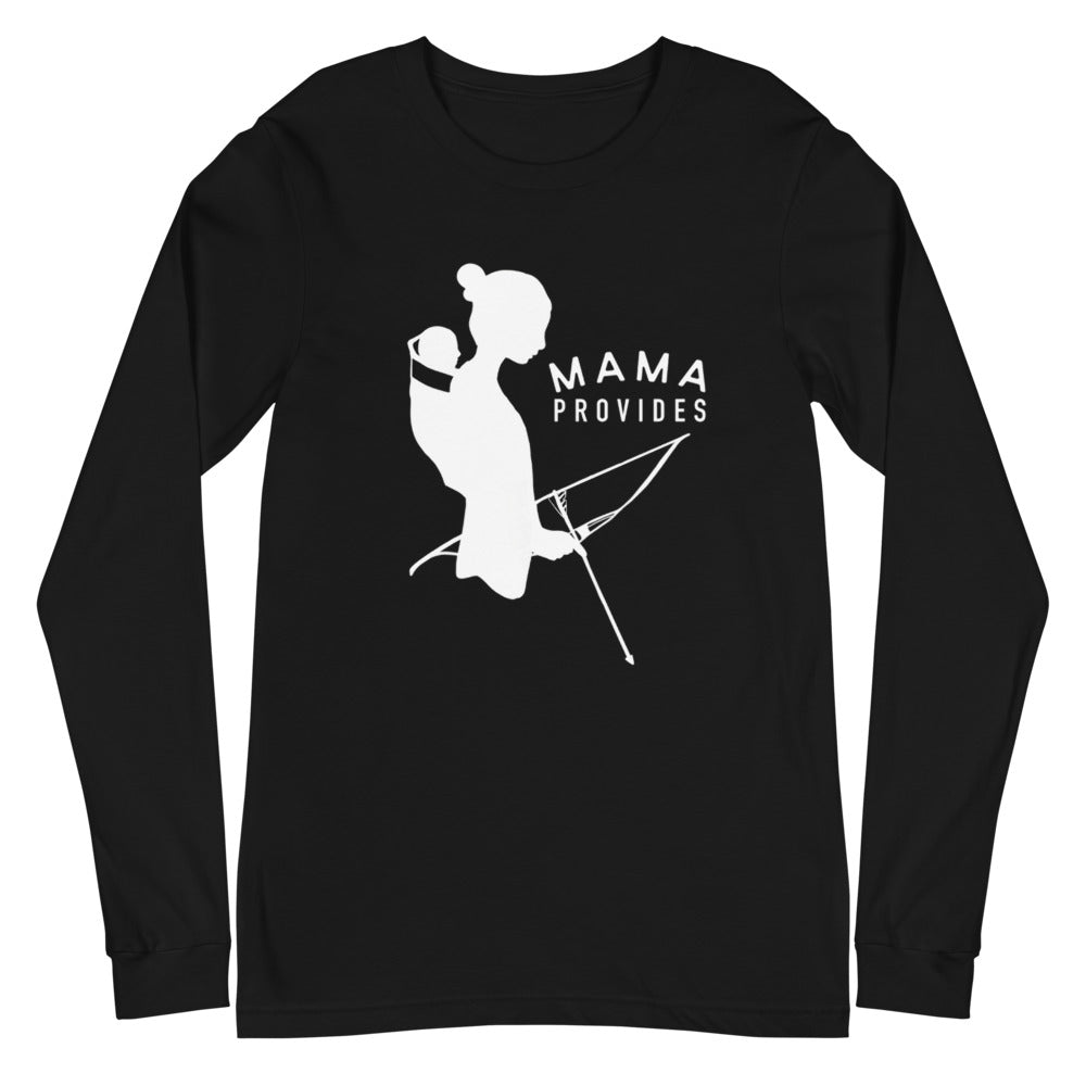 Mama Provides Bow Hunter Long Sleeve Tee