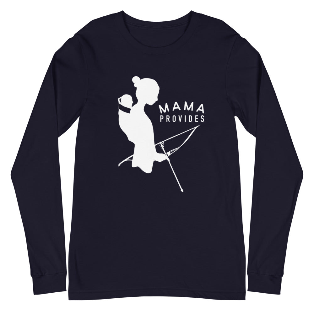 Mama Provides Bow Hunter Long Sleeve Tee