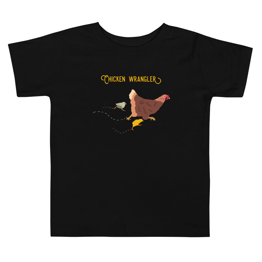 Chicken Wrangler Toddler Tee