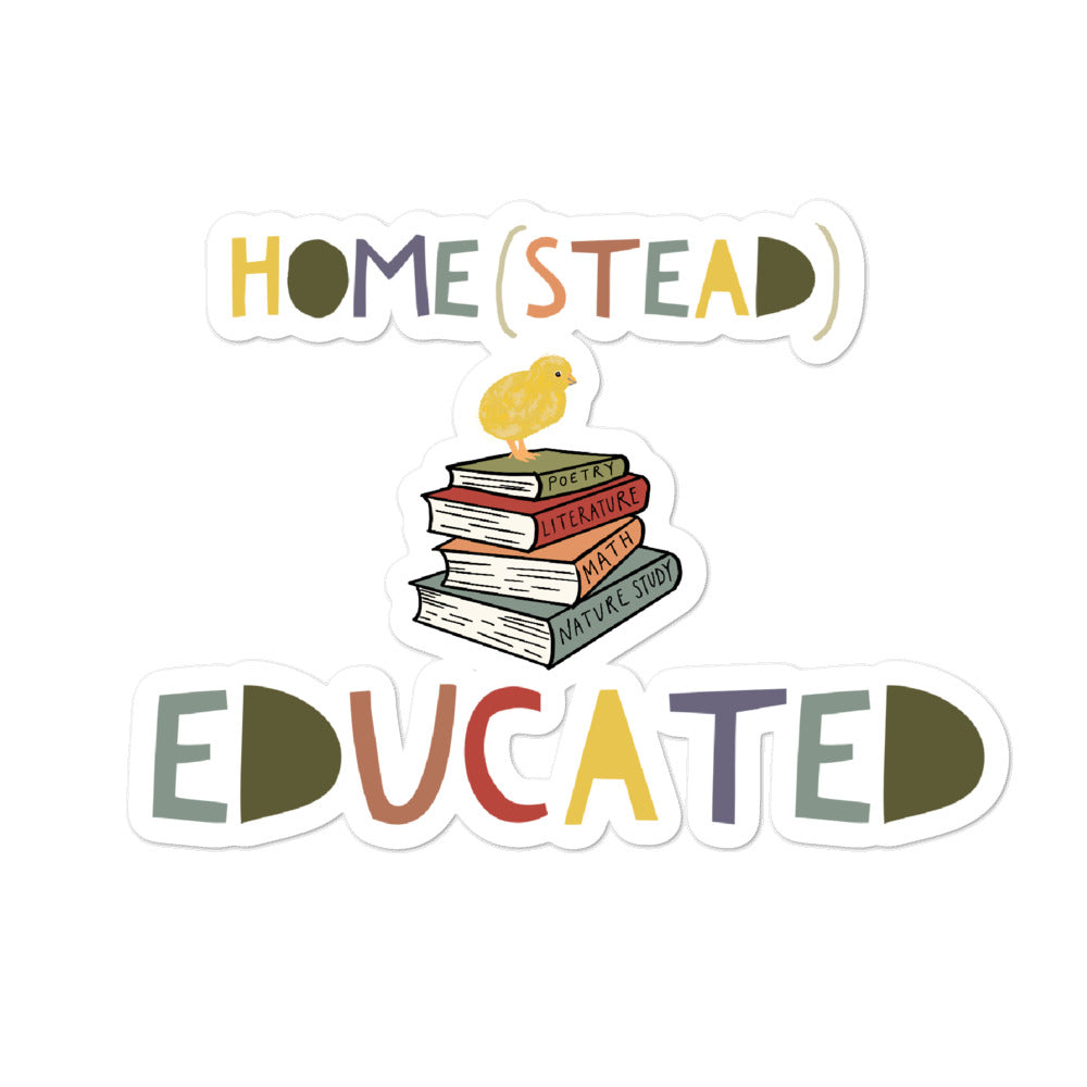 Homestead Educated Sticker