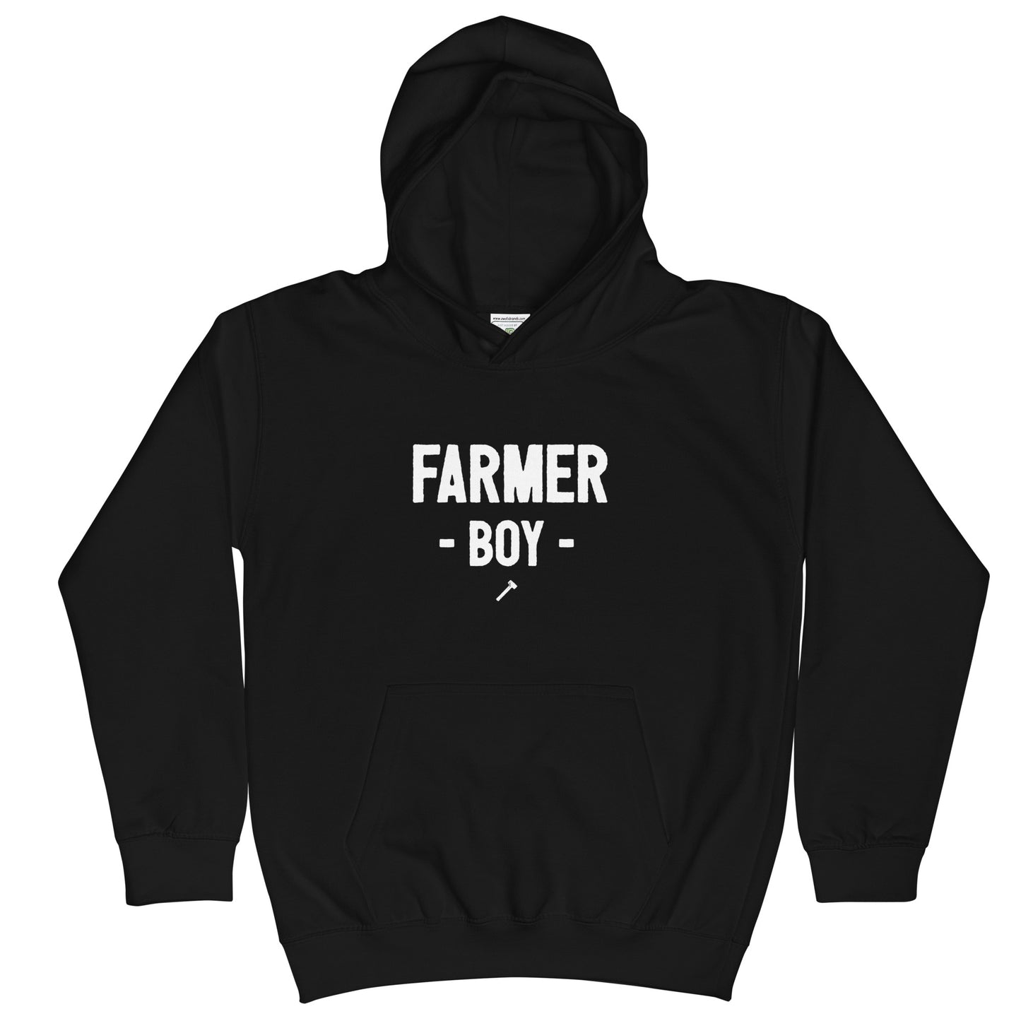 Farmer Boy Kids Hoodie