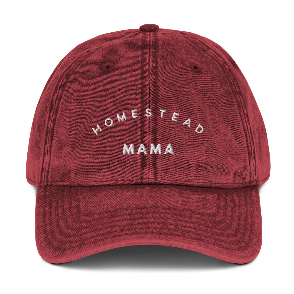 Homestead Mama Vintage Cap
