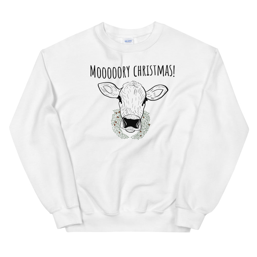 Moooory Christmas Unisex Sweatshirt